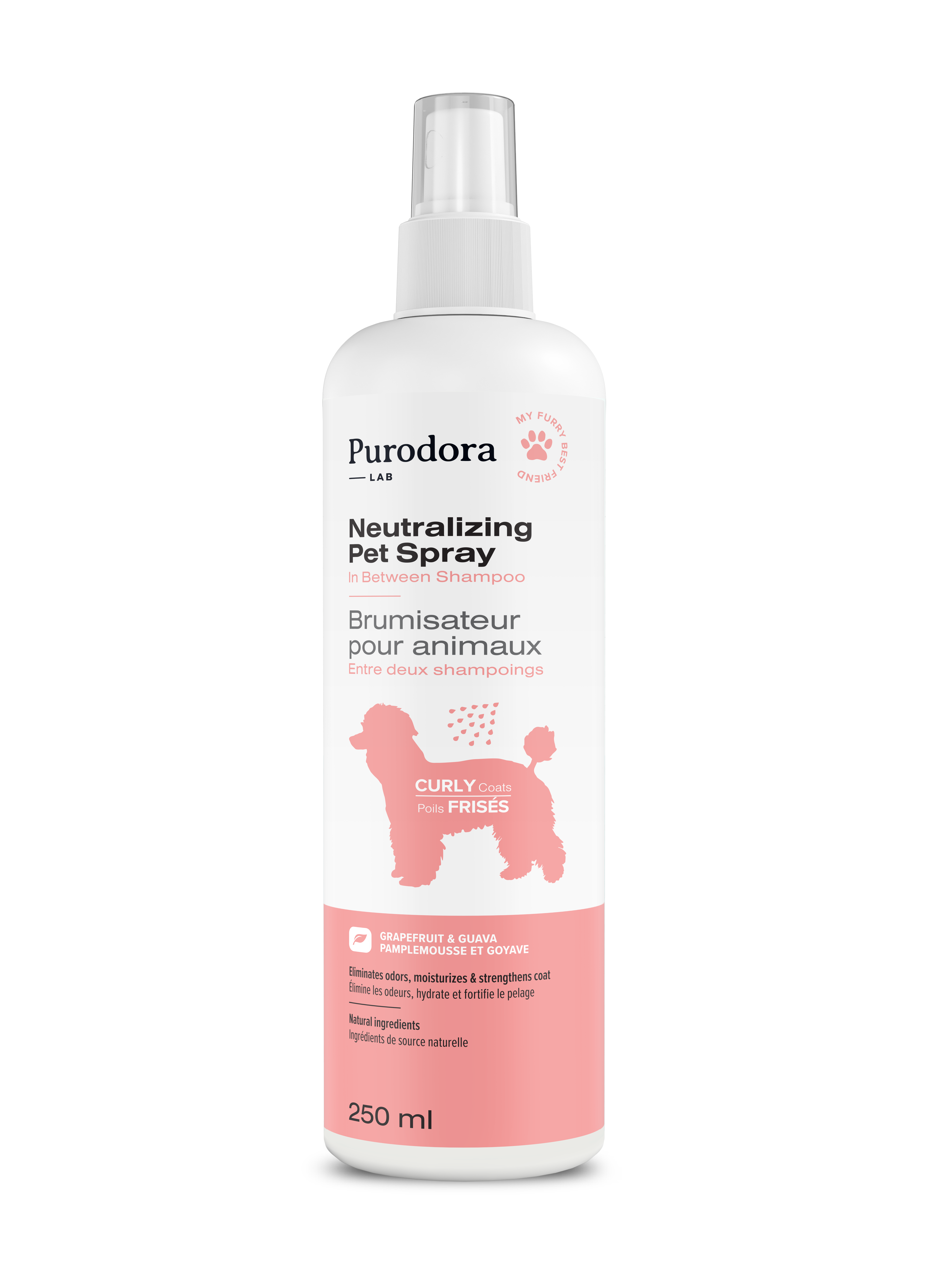 卷毛毛发宠物除味剂Pet Odor Neutralizer for Curly Coats