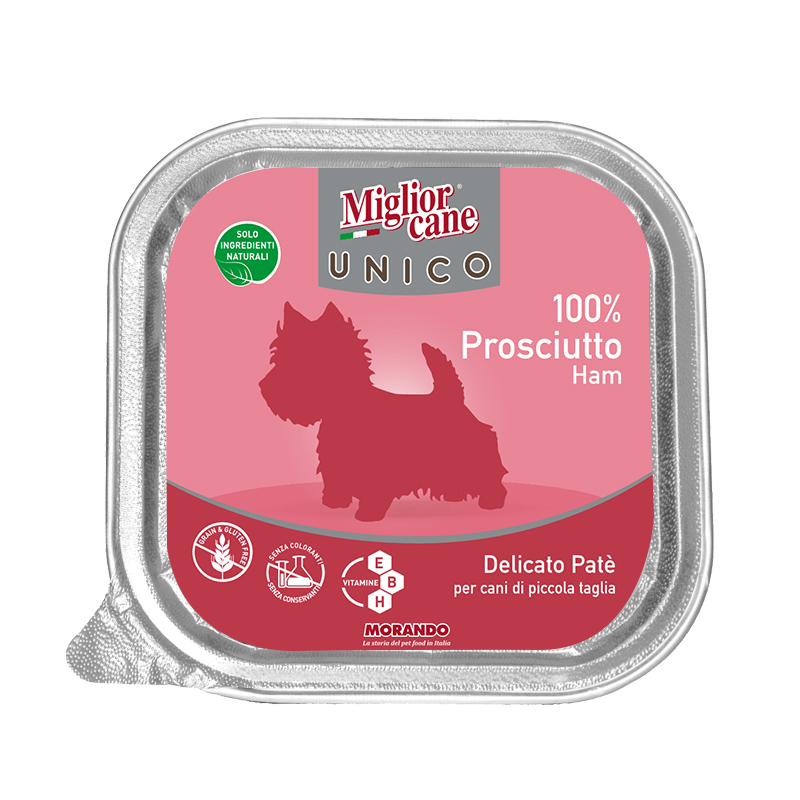 Migliorcane Unico Patè Ham猪肉火腿配方狗湿粮 150g